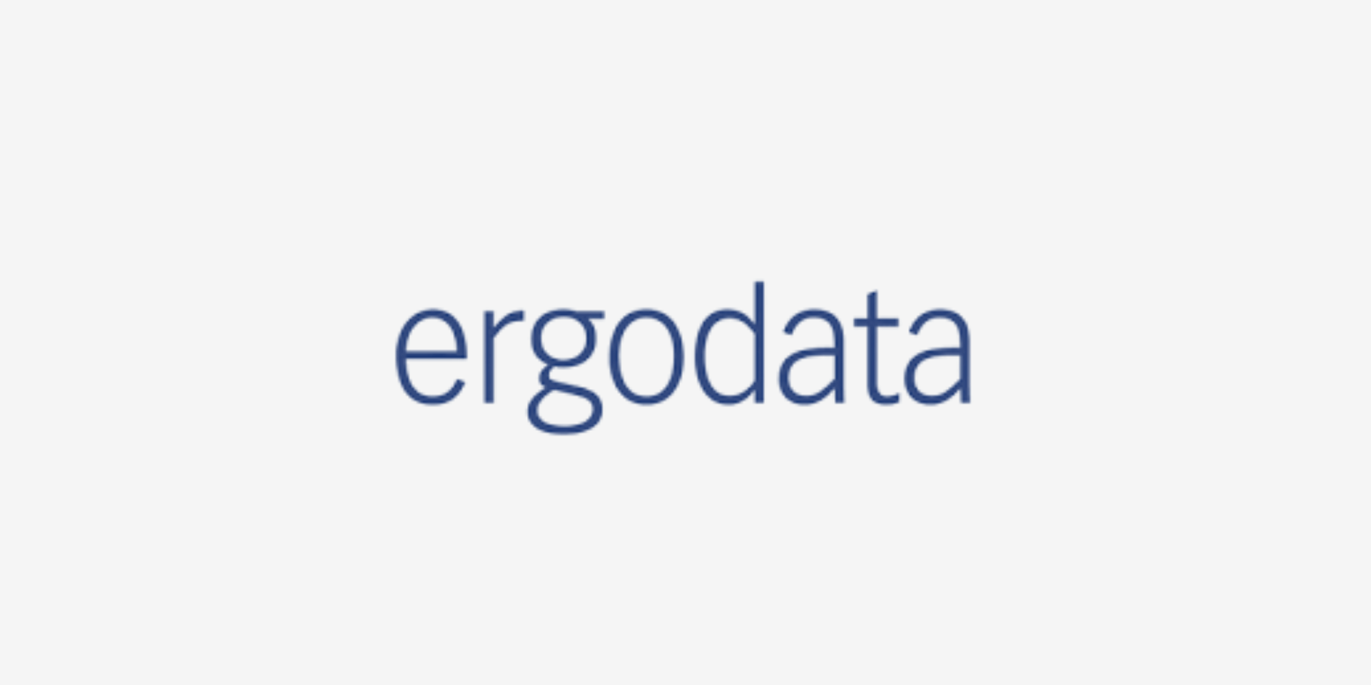 Ergodata