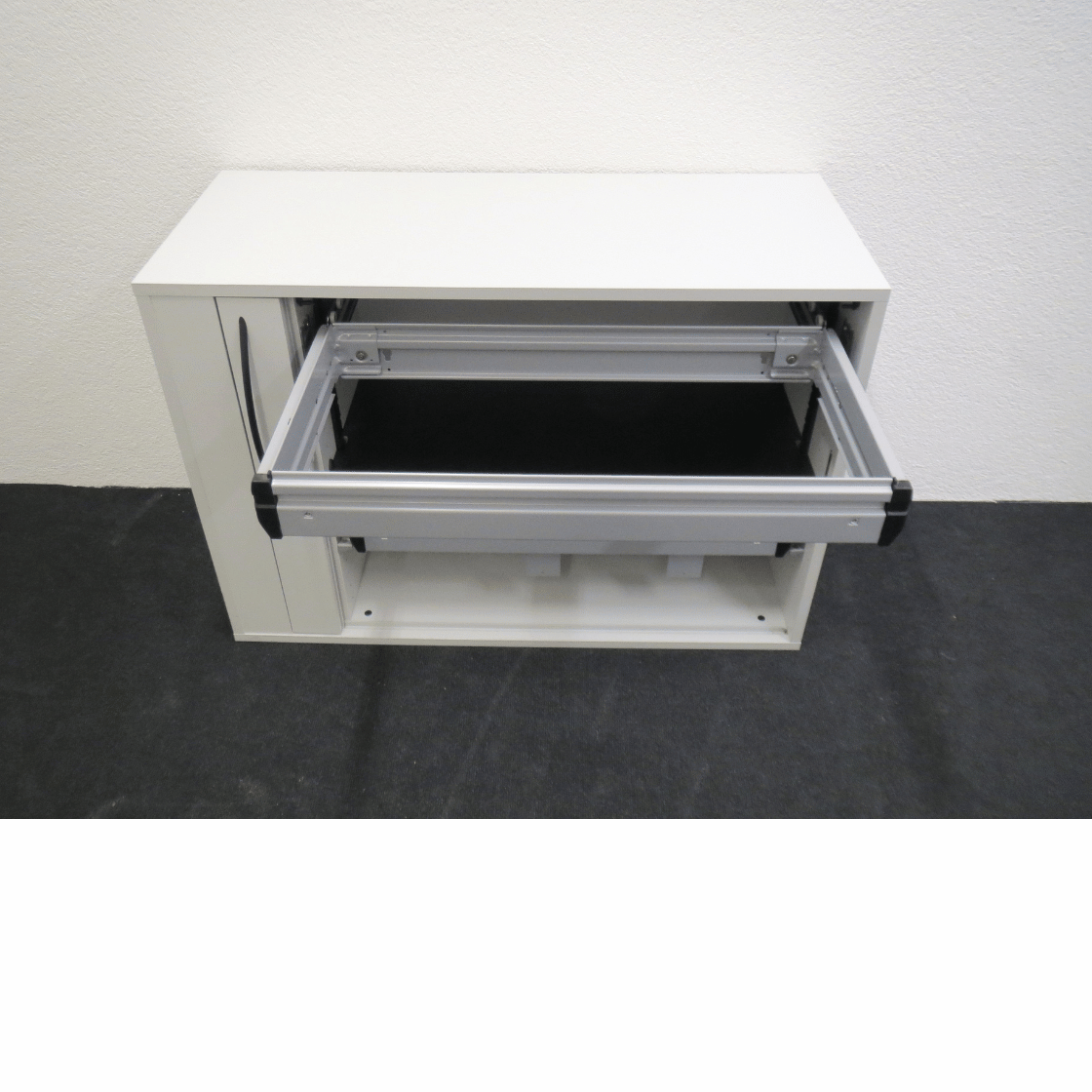 Rollladenschrank von Echo 100 cm, 2 OH hellgrau