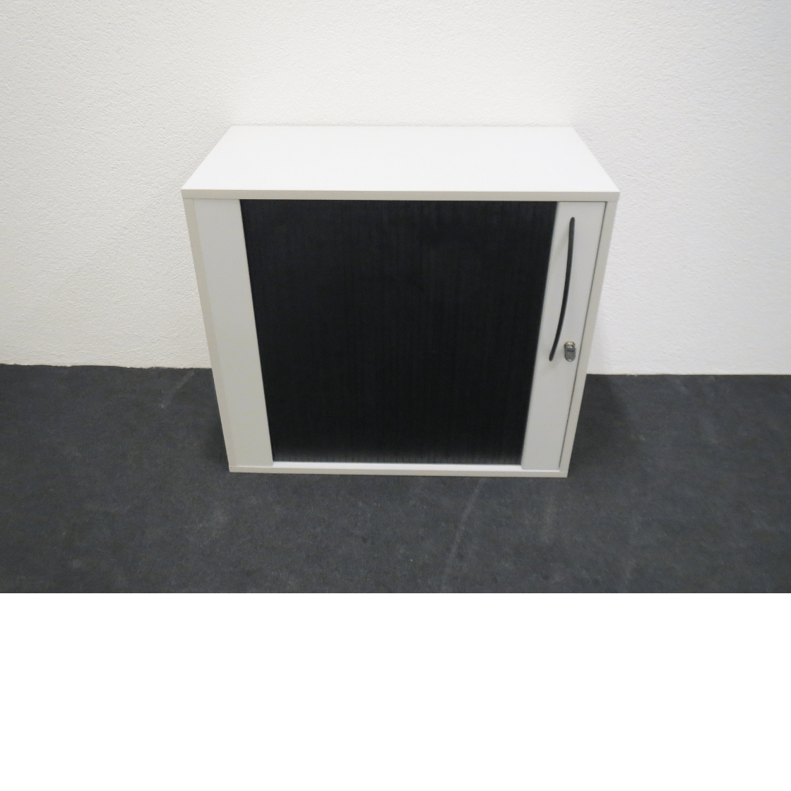 Rollladenschrank von Echo 80 cm, 2 OH hellgrau