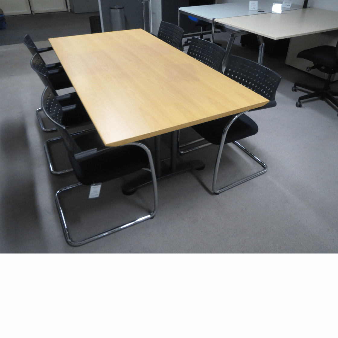 Ergodata Sitzungstisch System desk 200 x 100 cm