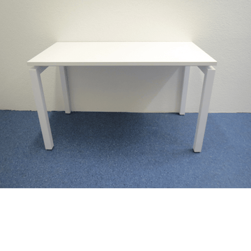 Bürotische klein weiss von HN 120 x 60 cm