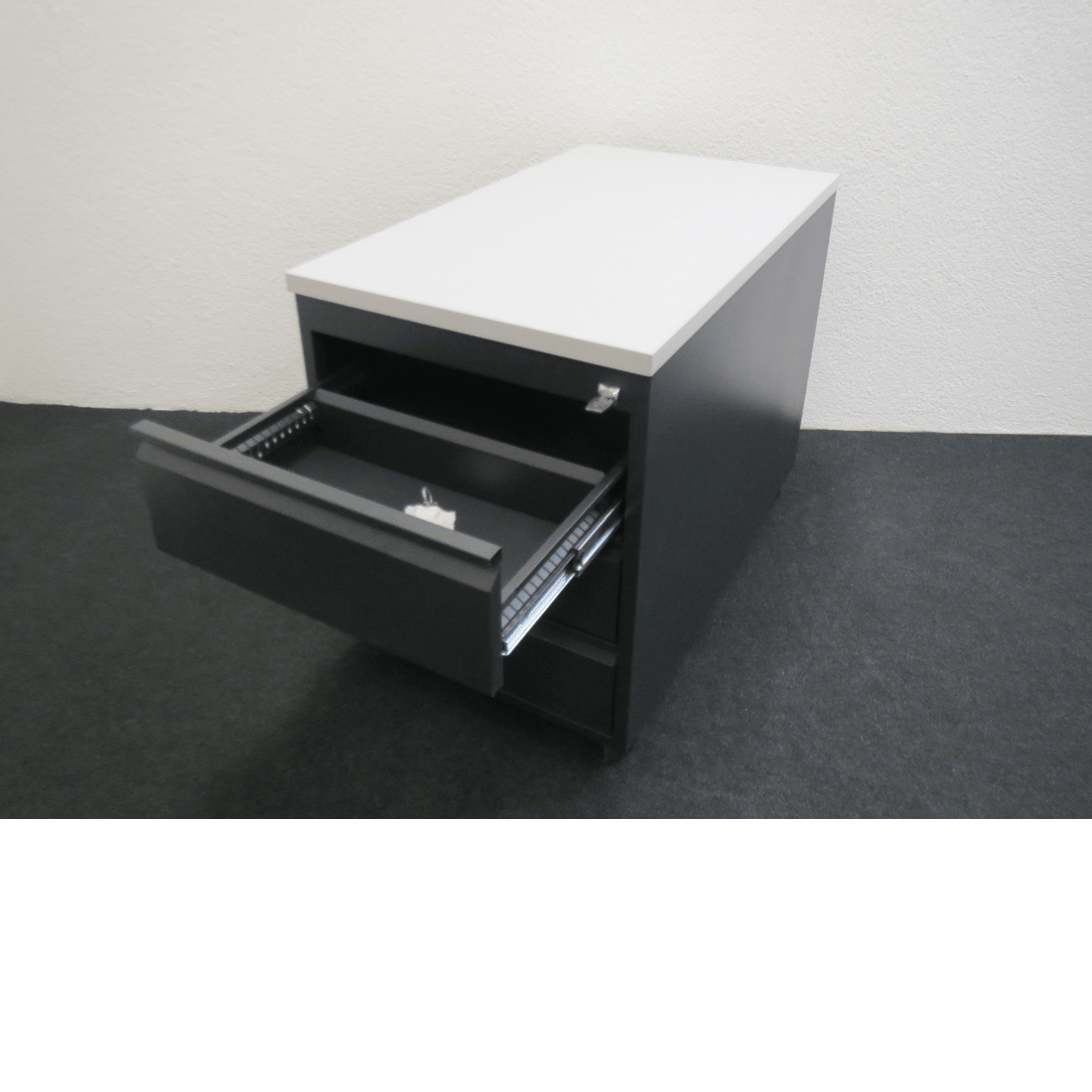 HN Unterstellkorpus 666 anthrazit, Abdeckung lichtgrau