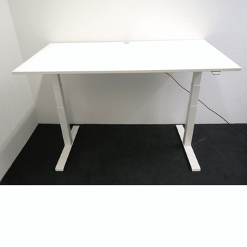 Sitz- Stehtisch Kinarps 160 x 80 cm, gebraucht weiss