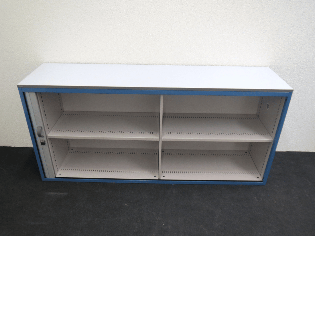 Lista LO Rollladenschrank blau 160 cm, 2 OH
