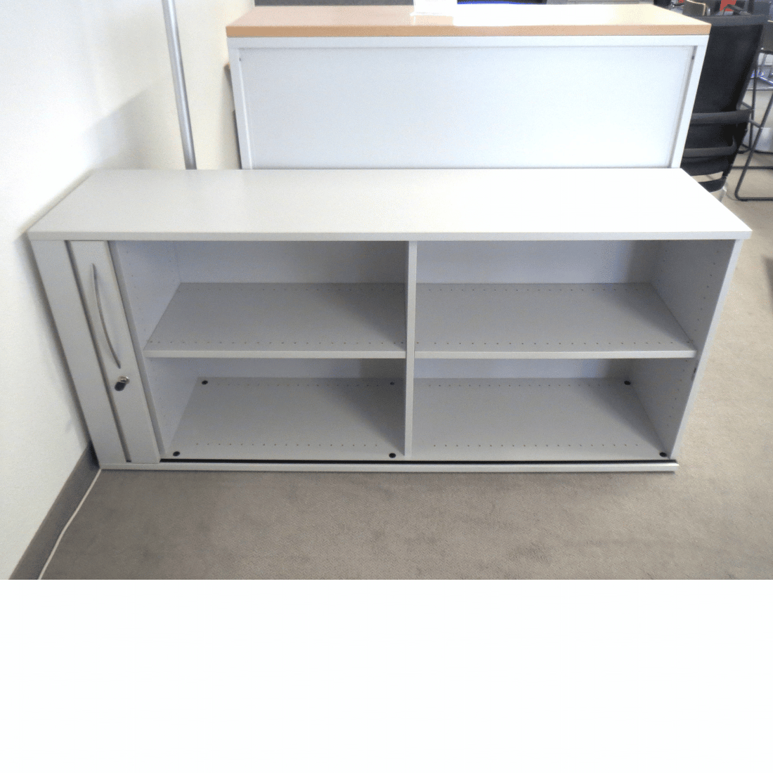 Rollladenschrank von Sitag mittelgrau