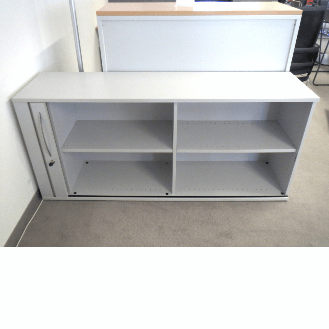 Rollladenschrank von Sitag mittelgrau