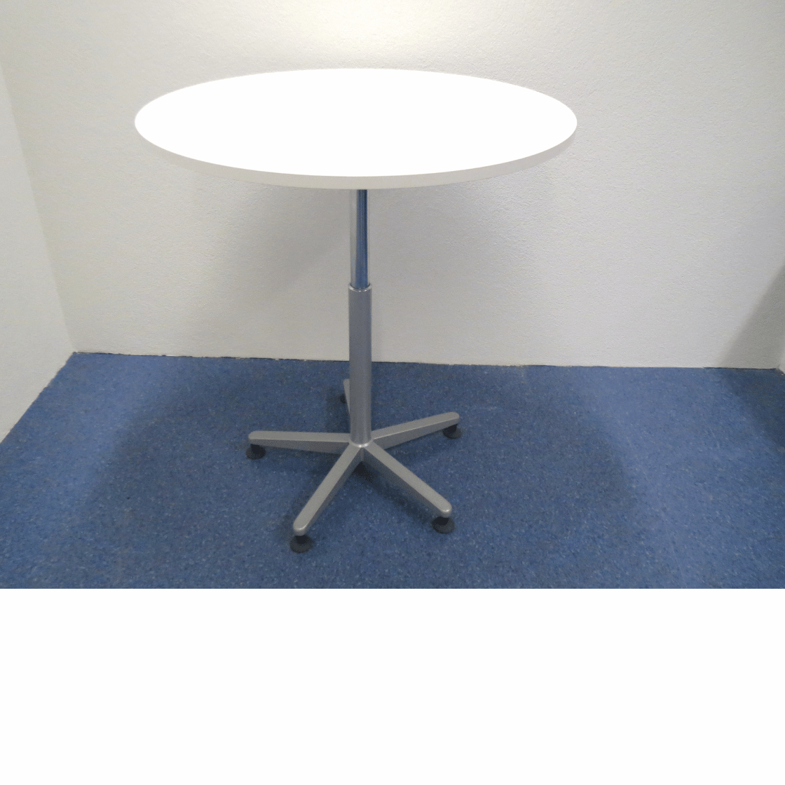 Sitag Space Sitz- Stehtisch rund D=100 cm, weiss