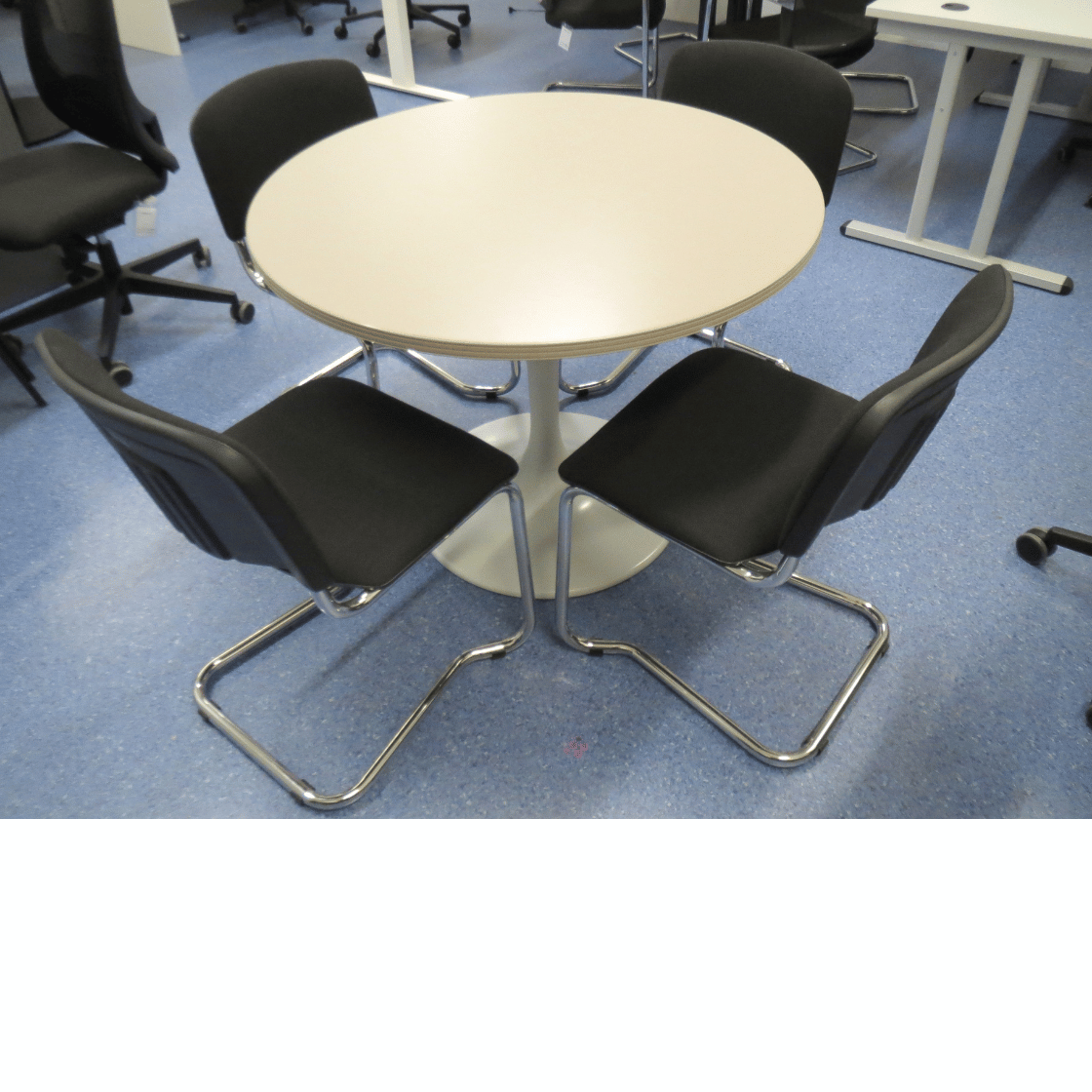 Sitzungstisch rund 100 cm