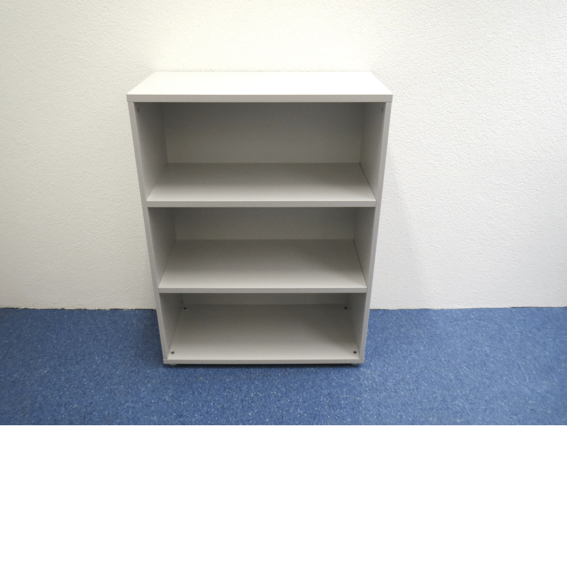 Regal offen hellgrau 80 cm, 3 OH