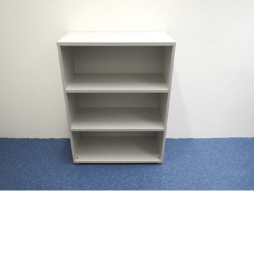 Regal offen hellgrau 80 cm, 3 OH