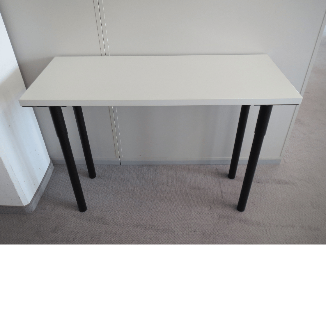 Echo Tisch klein 100 x 40 cm, hellgrau