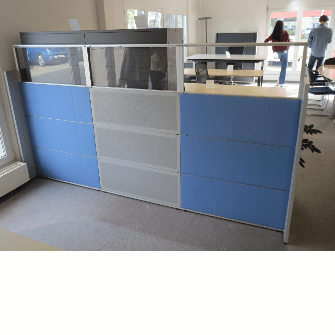 Trennwand Plaza von Elan 276 cm Ausstellungsmodell