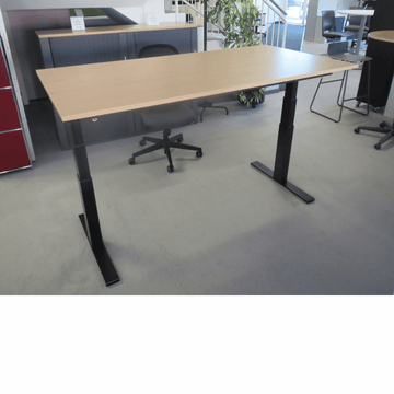 Ergodata Sitz- Stehtisch plain desk 180 x 90 cm