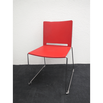 Filo Kunststoffstuhl rot neu aus Liquidation