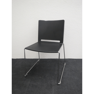 Filo Kunststoffstuhl schwarz neu aus Liquidation