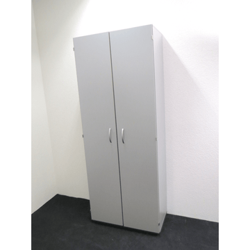 Flügeltürschrank von Joma 80 cm, 5 OH, Silbergrau