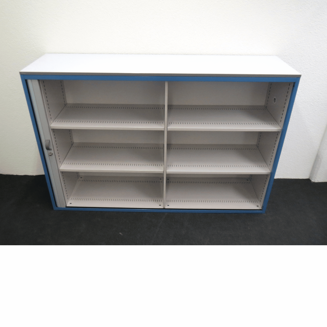 Lista LO Rollladenschrank blau 160 cm, 3 OH