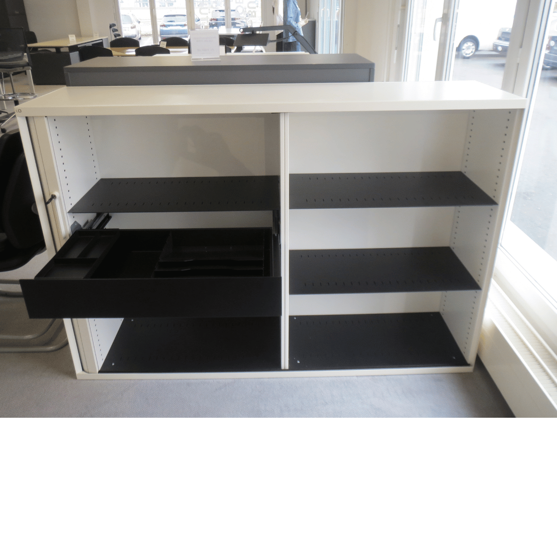 Lista LO Rollladenschrank weiss 160 cm, 3 OH