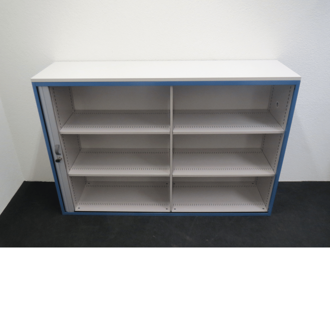Lista LO Rollladenschrank blau 160 cm, 3 OH