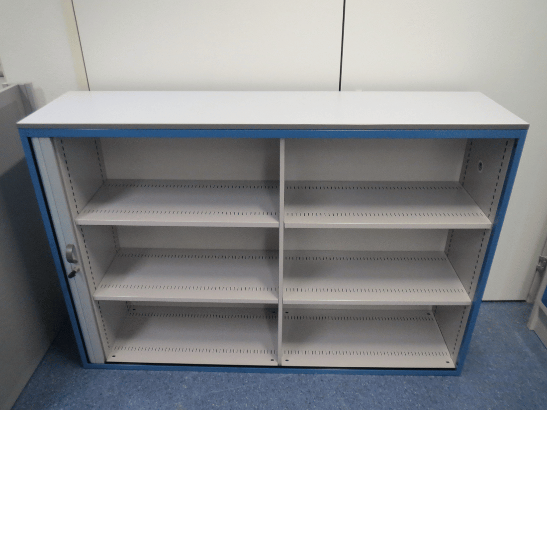 Lista LO Rollladenschrank blau 160 cm, 3 OH