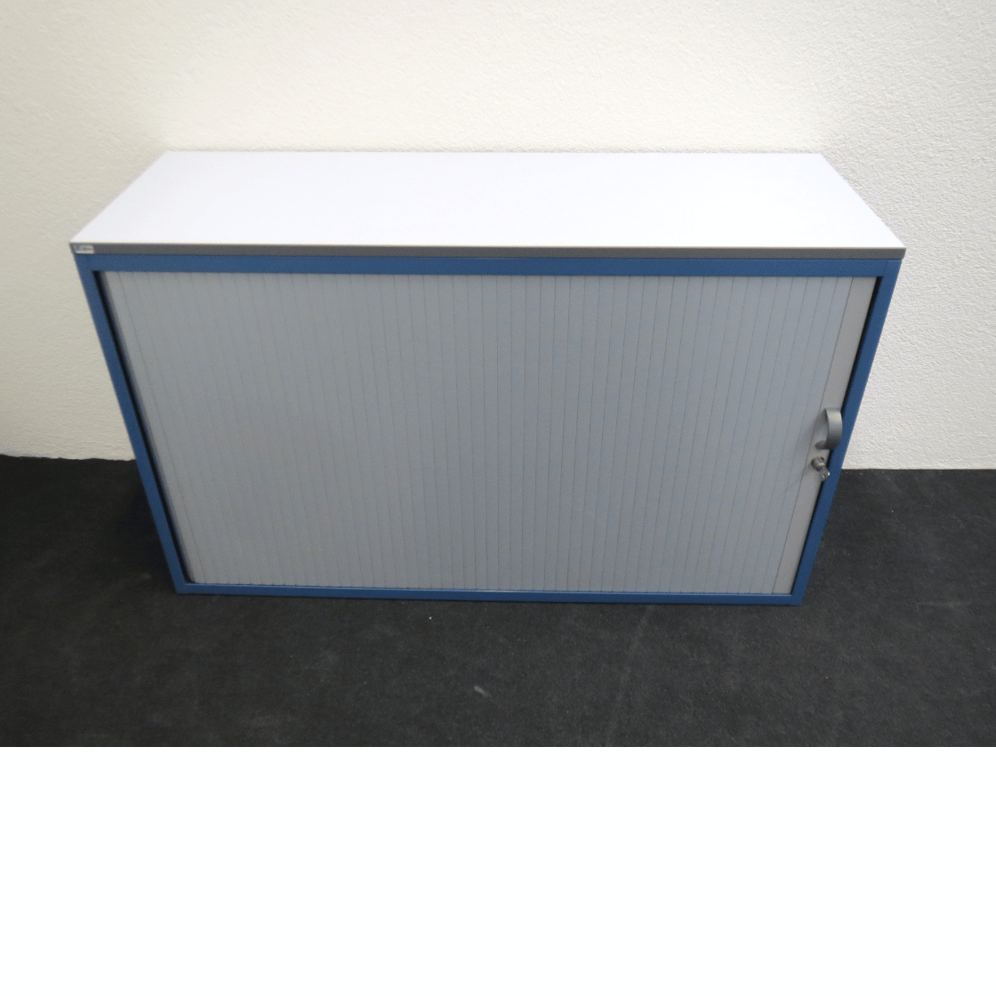 Lista LO Rollladenschrank blau 120 cm, 2 OH