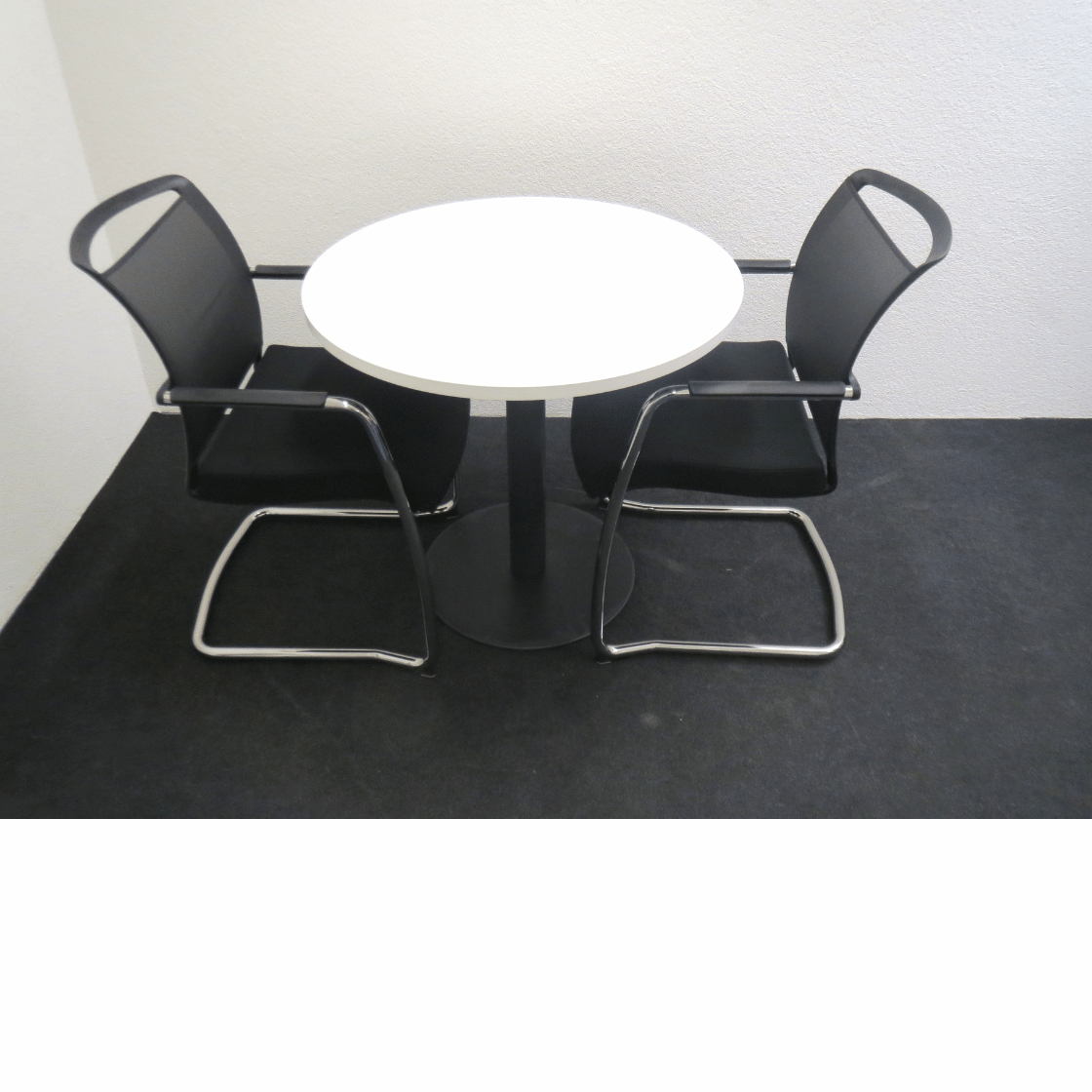 Sitag Besprechungstisch rund D=80 cm weiss