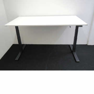 Sitz- Stehtisch GO 2.0 von Sitag 180 x 90 cm weiss anthrazit, NEU