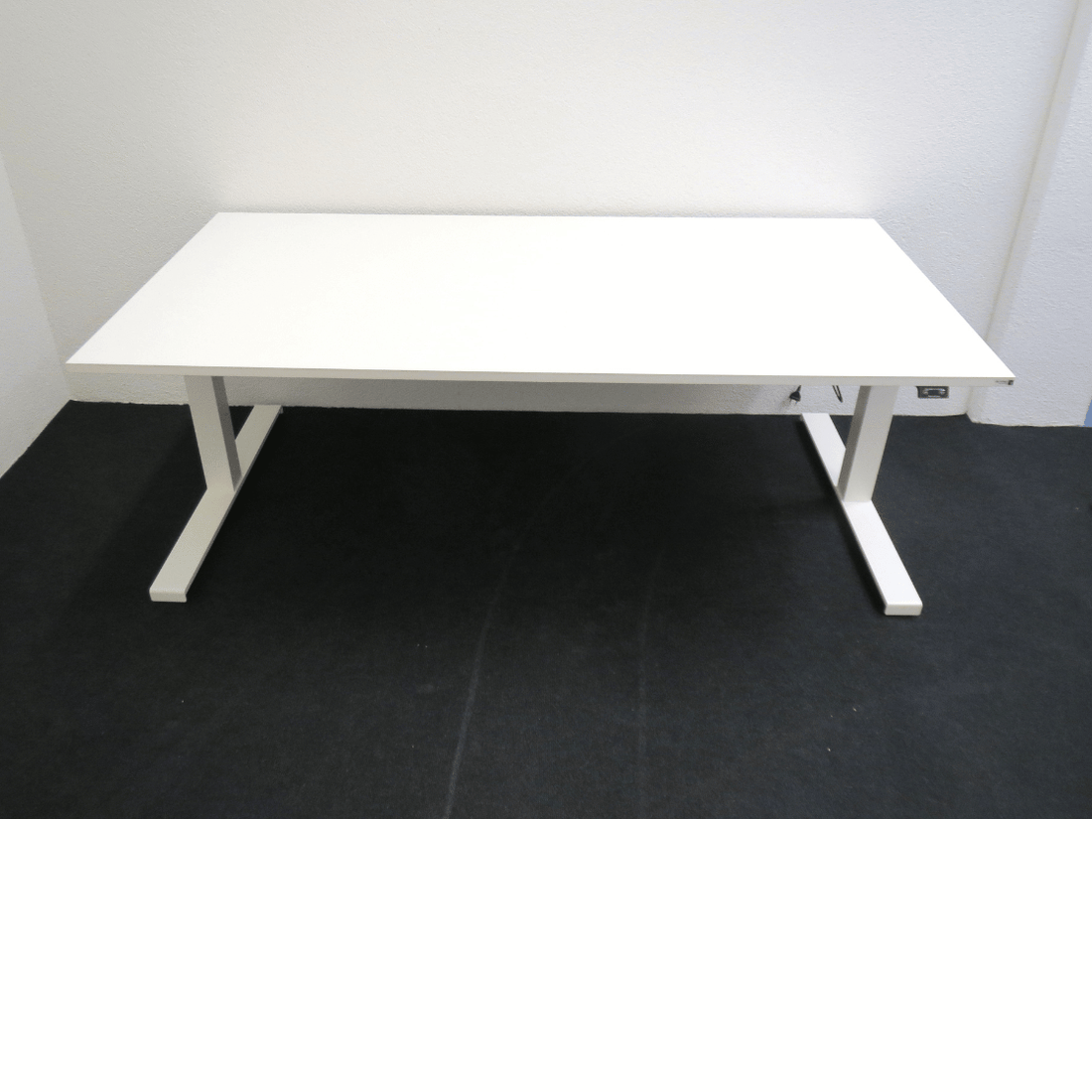 GO 2.0 Sitz- Stehtisch 180 x 90 cm von Sitag weiss, NEU