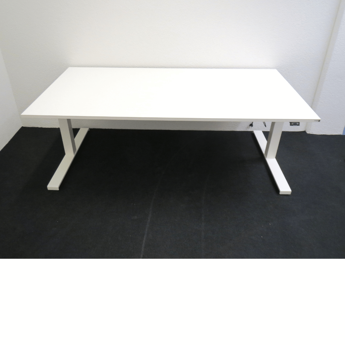 GO 2.0 Sitz- Stehtisch 180 x 90 cm von Sitag weiss, NEU