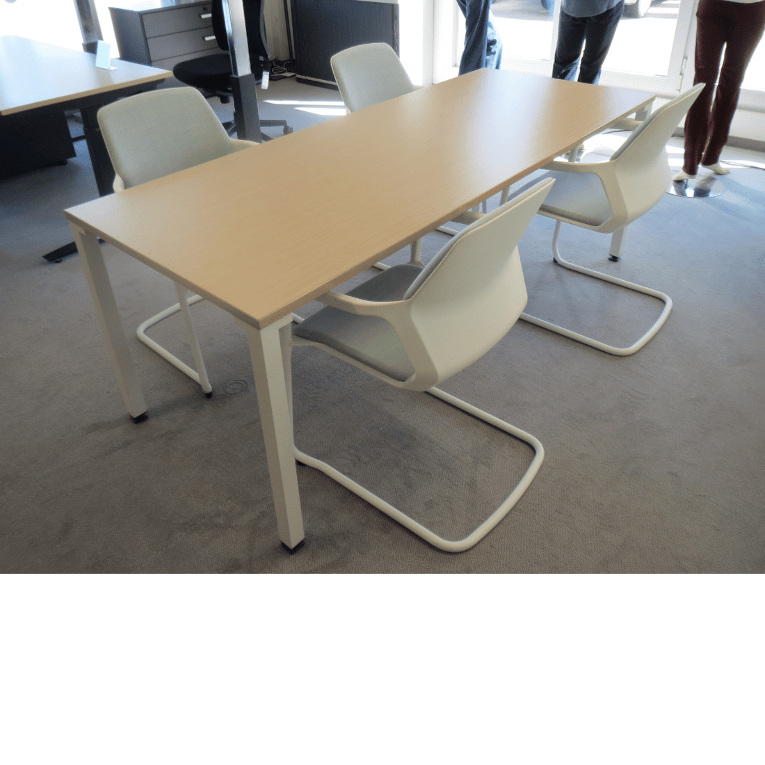 Arbeitstisch/Sitzungstisch von Steelcase 200 x 80 cm