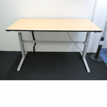Sitz- Stehtisch Steelcase 180 x 90 cm