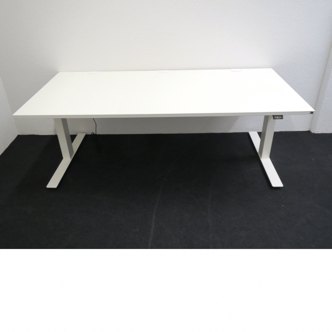 Sitz- Stehtisch Active von König Neurath weiss 180 x 80 cm, NEU Aktion