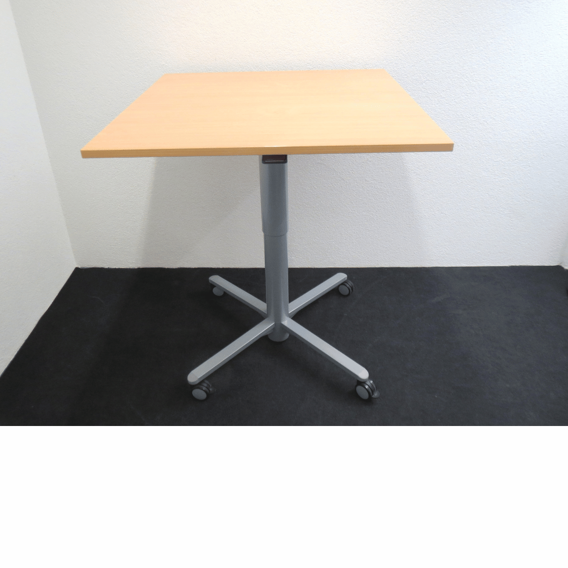 Sitz- Stehtisch VS 100 x 100 cm, Buche Dekor
