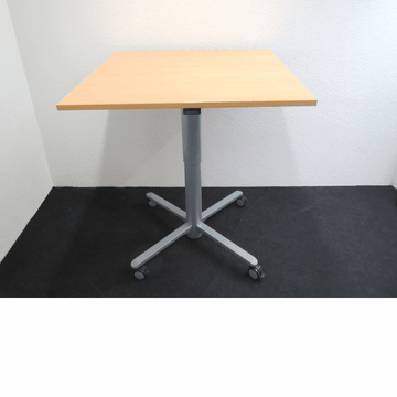 Sitz- Stehtisch VS 100 x 100 cm, Buche Dekor
